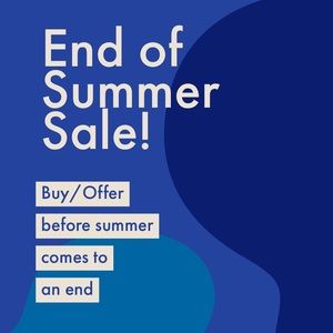 End of Summer Sale!